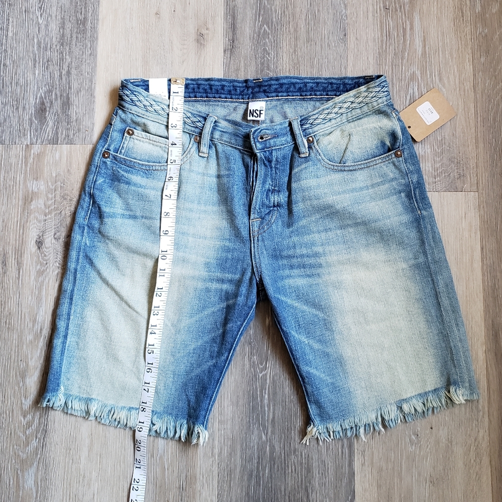 NWT NSF JANE BRAIDED SHORT - Picture 12 of 14